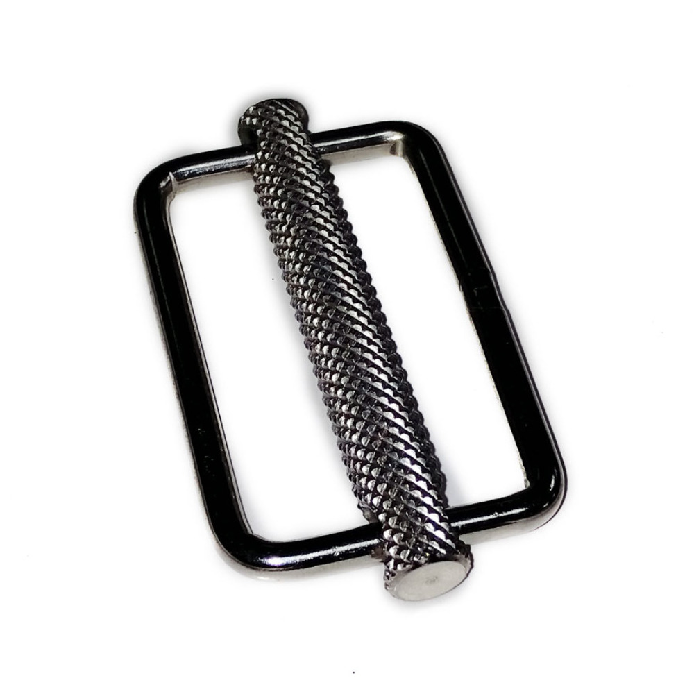Thumbnail for 3 Bar Sliding Buckle with Knurled Bar - 50mm - Stainless Steel