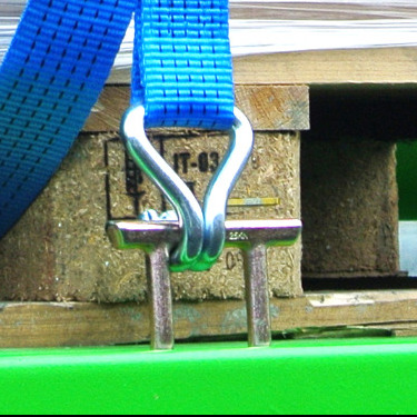 Thumbnail for Rescessed TT Lashing Ring In Use on Commercial Trailer