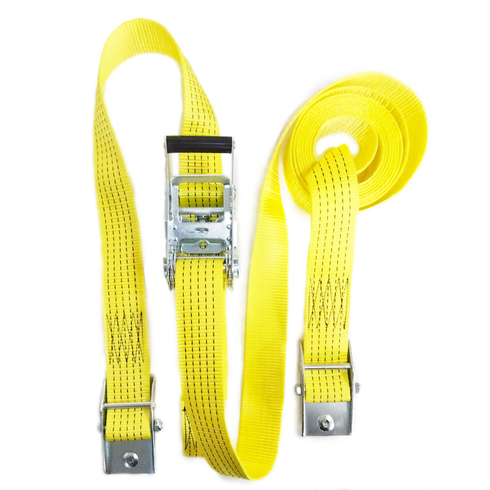 Thumbnail for Van Strap - 3000kg - 5.2mt 50mm Strap With Pin Slippers And Short Narrow Handled Ratchet