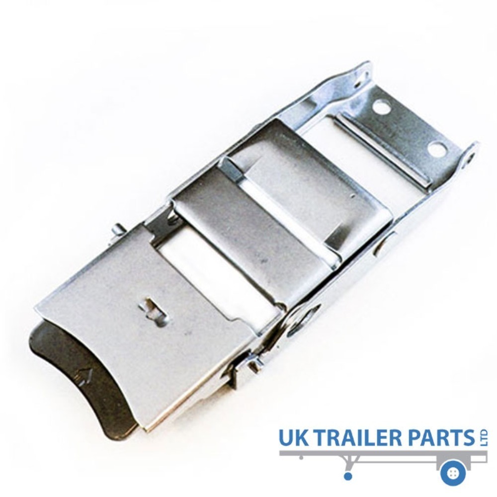 Thumbnail for Stainless Steel Over Centre Locking Buckle - Black Button Type