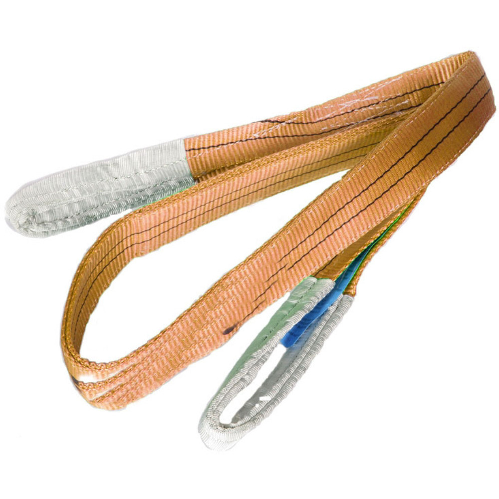 Thumbnail for Duplex Lifting Sling - 10 Tonne - Orange Polyester Webbing  