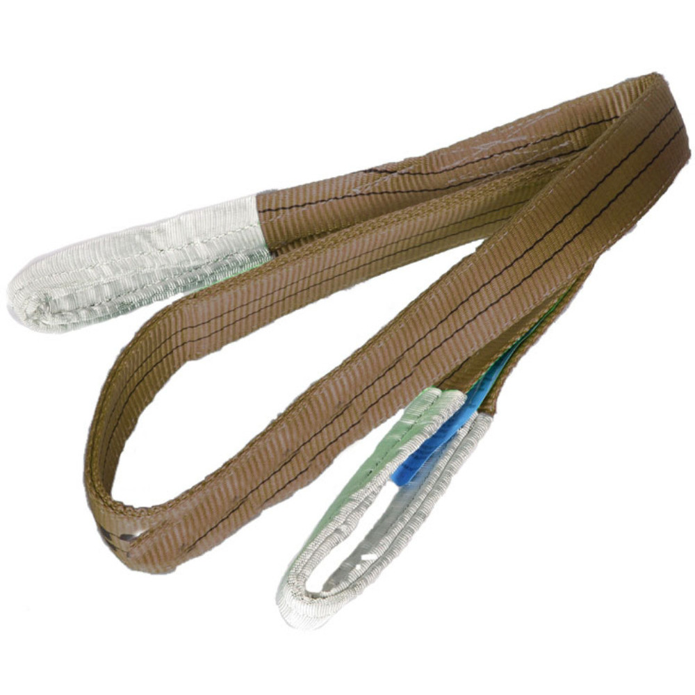 Thumbnail for  Duplex Lifting Sling - 6 Tonne - Brown Polyester Webbing  