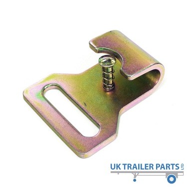 Thumbnail for Flat Hook 50mm 3000Kg with Keeper
