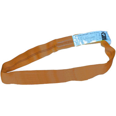 Thumbnail for Round Lifting Sling - 10 Tonne - Orange Polyester Webbing