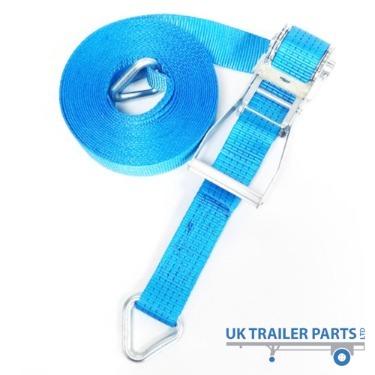 Thumbnail for 5000kg - 50mm Ratchet Strap Set with Delta Fitting