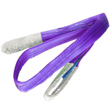Thumbnail for  Duplex Lifting Sling - 1 Tonne - Purple Polyester Webbing  