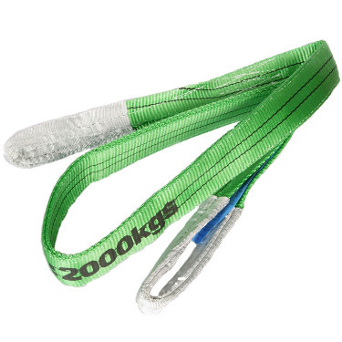Thumbnail for  Duplex Lifting Sling - 2 Tonne - Green Polyester Webbing  