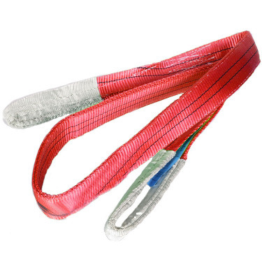 Thumbnail for  Duplex Lifting Sling - 5 Tonne - Red Polyester Webbing  